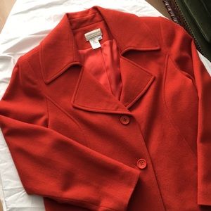 Coldwater Creek Beautiful orange jacket